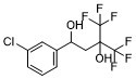 1,3-Butanediol, 1-(m-chlorophenyl)-4,4,4-trifluoro-3-trifluoromethyl- 34848-22-1